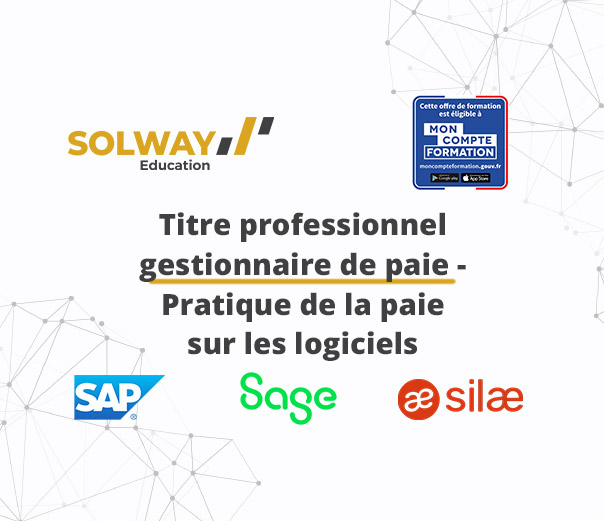 Gestionnaire de paie - Titre professionnel - Pratique de la paie sur SAP, SAGE et SILAE
